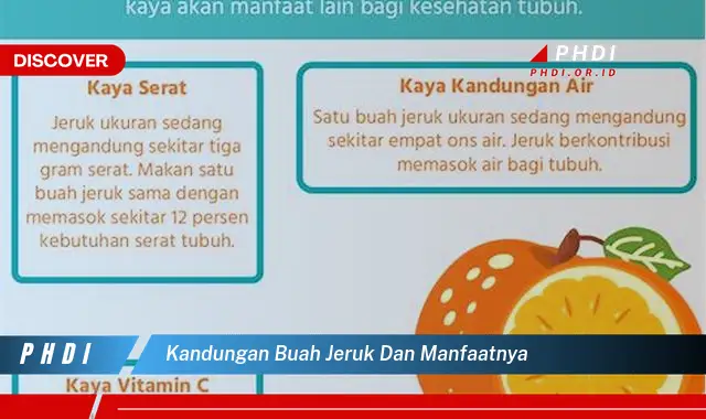 kandungan buah jeruk dan manfaatnya