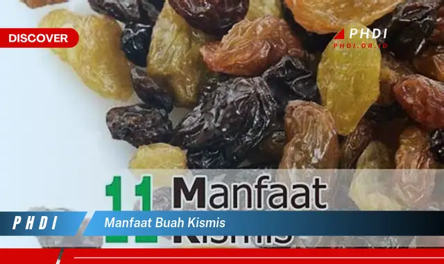 manfaat buah kismis