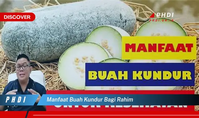 manfaat buah kundur bagi rahim