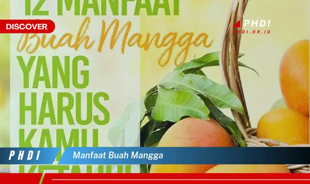 manfaat buah mangga