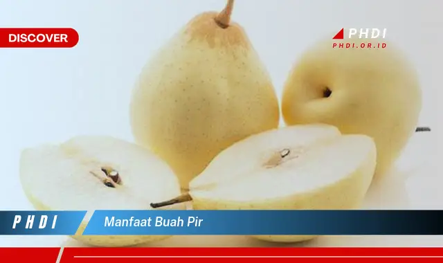 manfaat buah pir