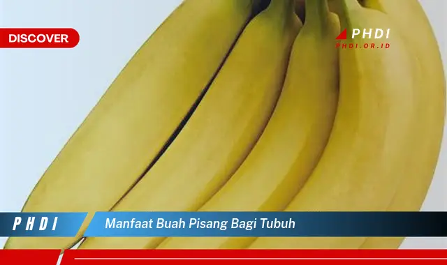 manfaat buah pisang bagi tubuh