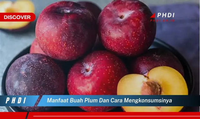 manfaat buah plum dan cara mengkonsumsinya