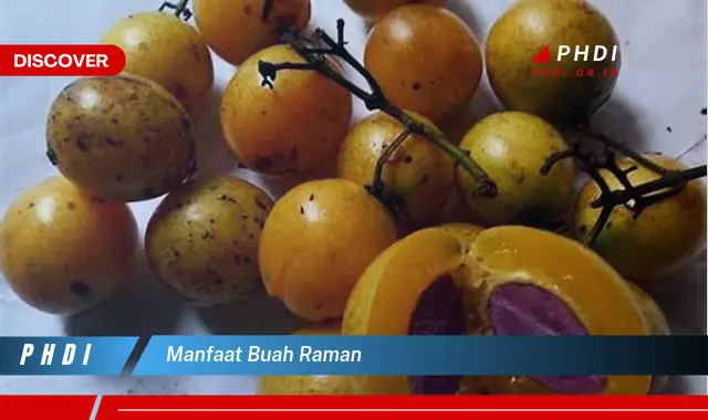 manfaat buah raman