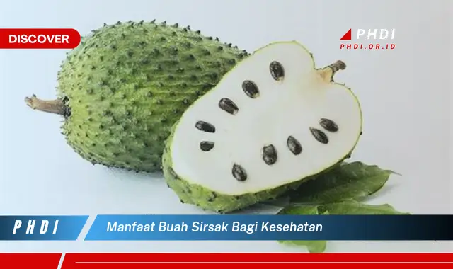 manfaat buah sirsak bagi kesehatan