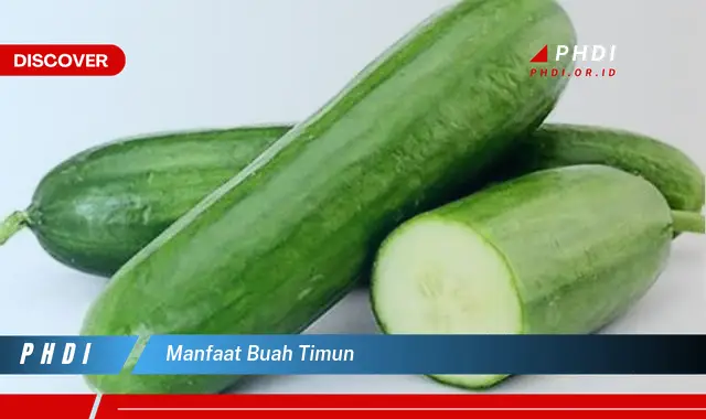 manfaat buah timun