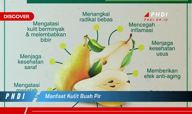 manfaat kulit buah pir