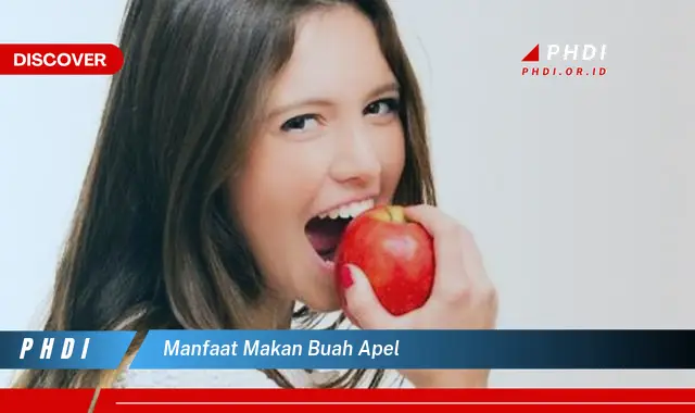 manfaat makan buah apel