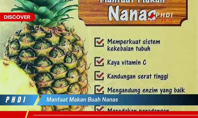 manfaat makan buah nanas