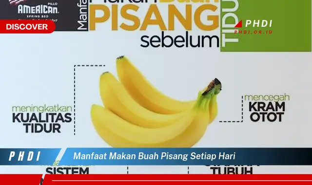 manfaat makan buah pisang setiap hari