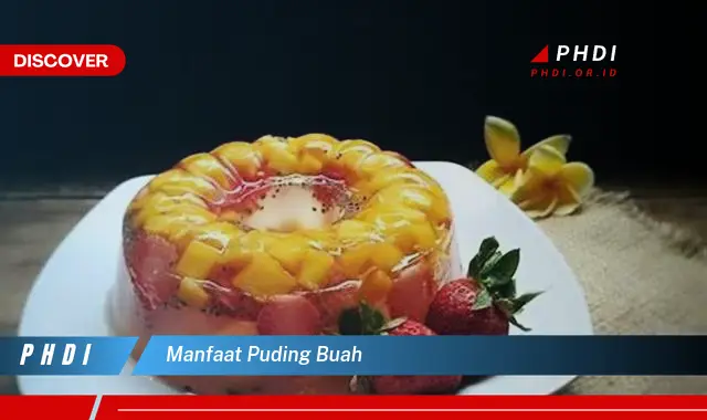 manfaat puding buah