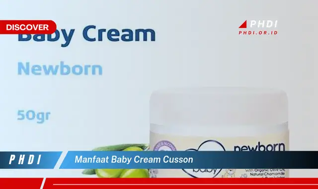 manfaat baby cream cusson