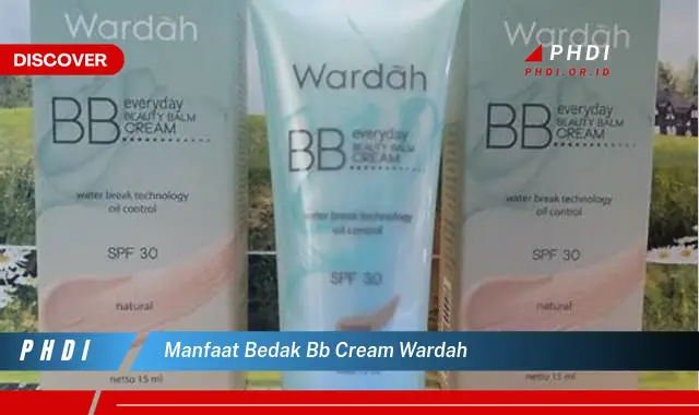 manfaat bedak bb cream wardah