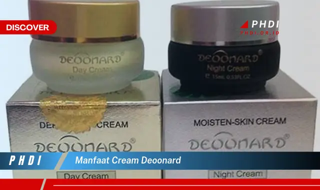 manfaat cream deoonard