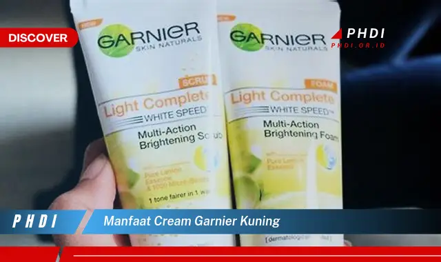 manfaat cream garnier kuning