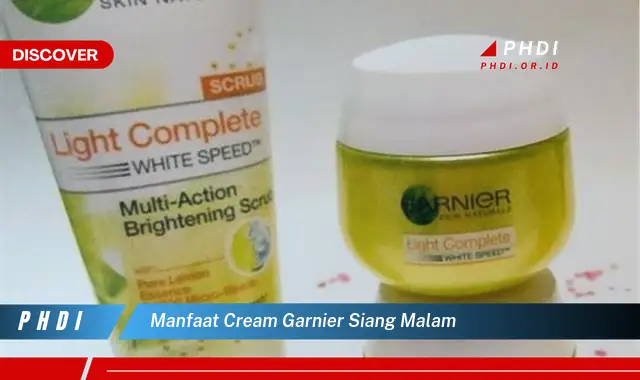 manfaat cream garnier siang malam