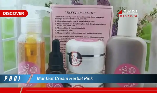 manfaat cream herbal pink