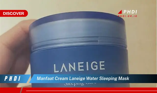 manfaat cream laneige water sleeping mask