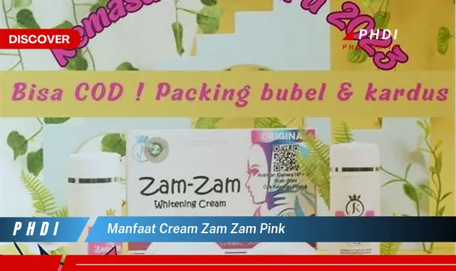 manfaat cream zam zam pink