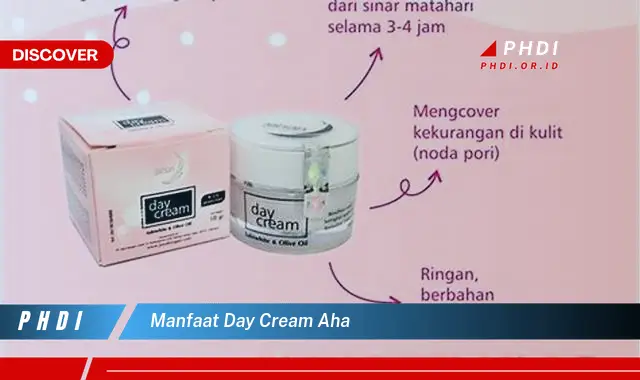 manfaat day cream aha