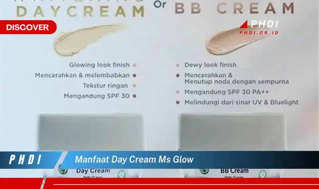 manfaat day cream ms glow