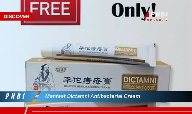 manfaat dictamni antibacterial cream