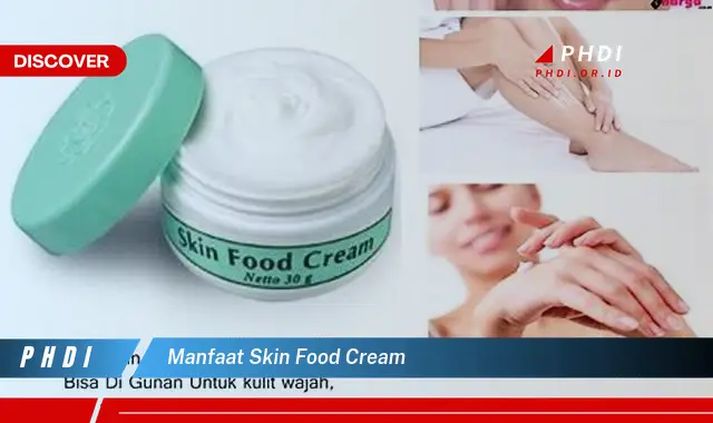 manfaat skin food cream