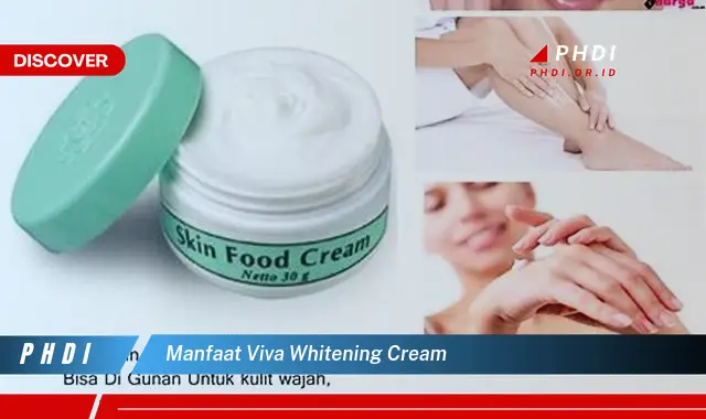 manfaat viva whitening cream