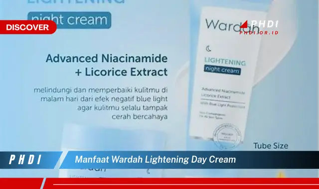 manfaat wardah lightening day cream