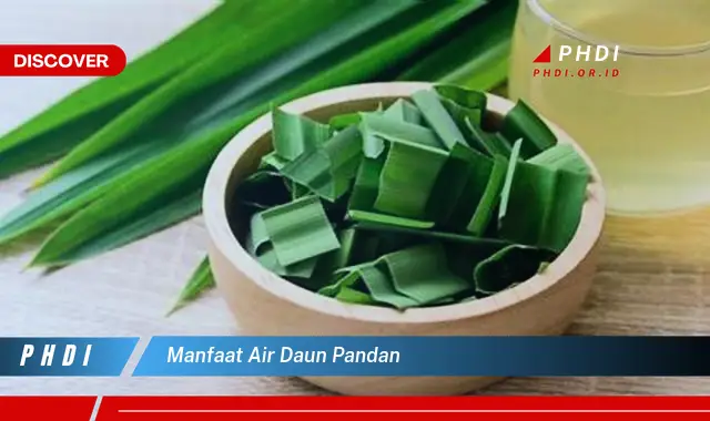 manfaat air daun pandan