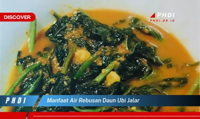 manfaat air rebusan daun ubi jalar