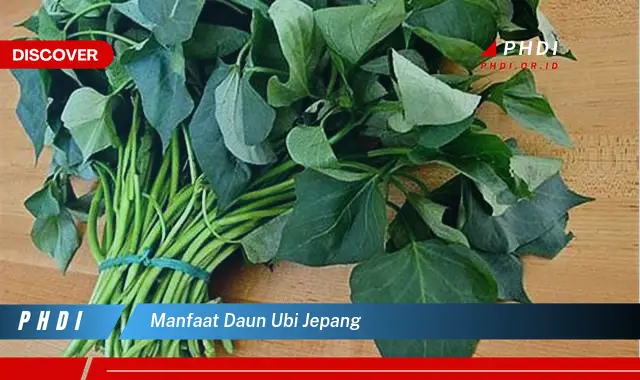 manfaat daun ubi jepang