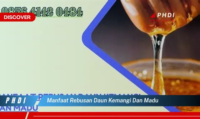 manfaat rebusan daun kemangi dan madu