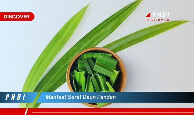 manfaat serat daun pandan