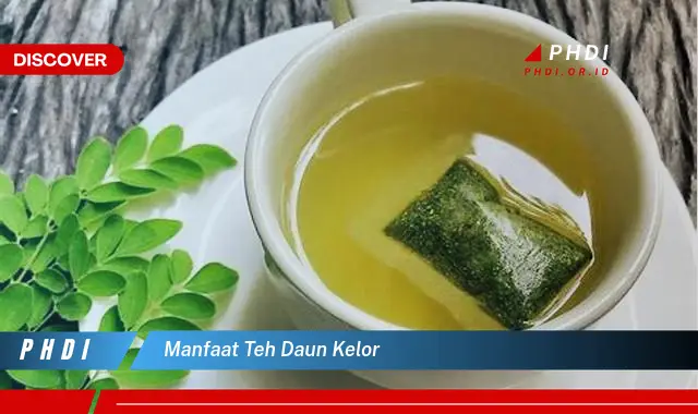 manfaat teh daun kelor