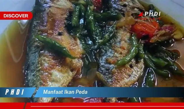 manfaat ikan peda