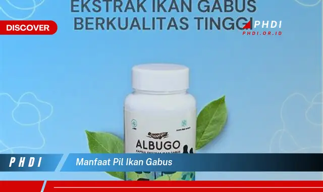 manfaat pil ikan gabus