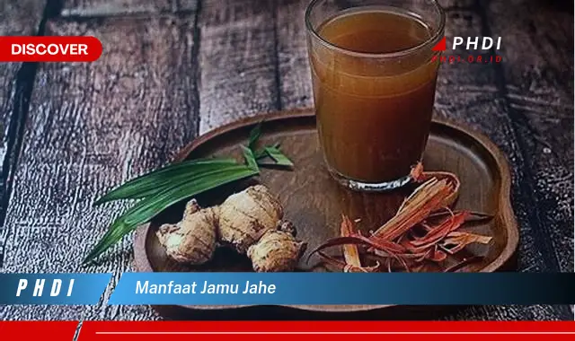 manfaat jamu jahe