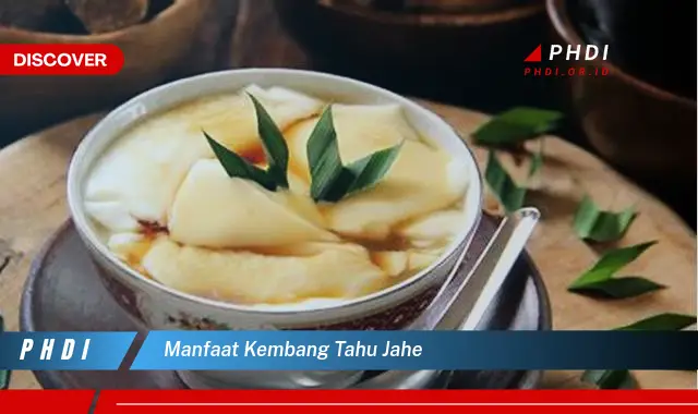 manfaat kembang tahu jahe