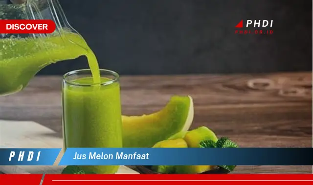 jus melon manfaat