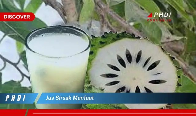 jus sirsak manfaat