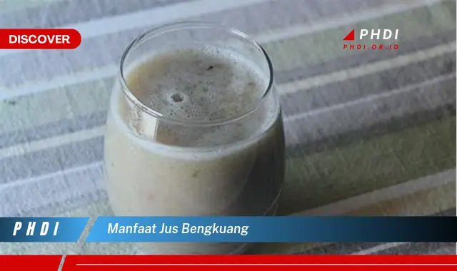 manfaat jus bengkuang