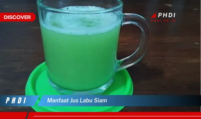 manfaat jus labu siam