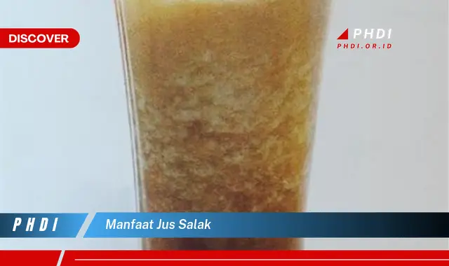 manfaat jus salak