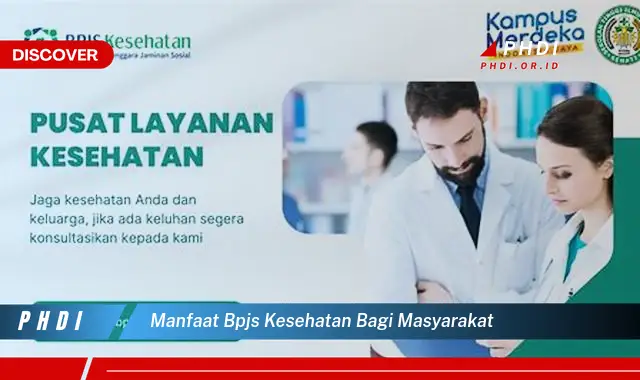 manfaat bpjs kesehatan bagi masyarakat