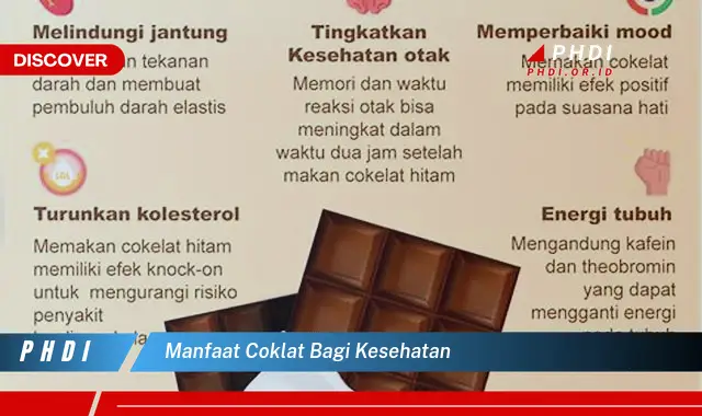 manfaat coklat bagi kesehatan