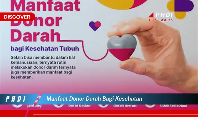 manfaat donor darah bagi kesehatan