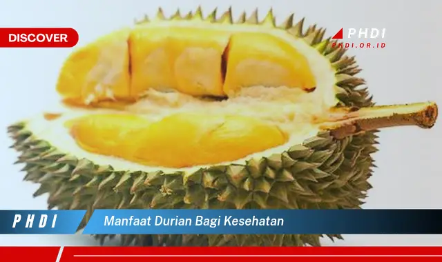 manfaat durian bagi kesehatan