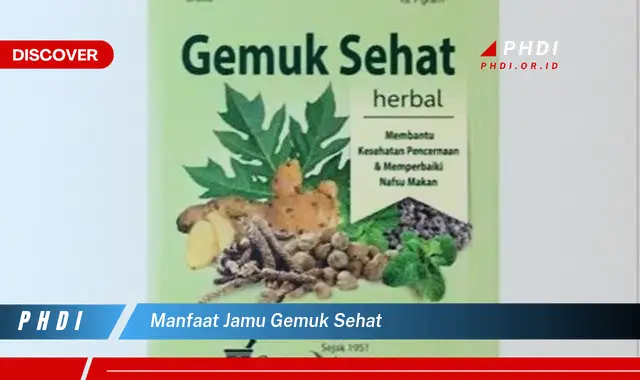 manfaat jamu gemuk sehat