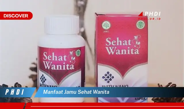 manfaat jamu sehat wanita